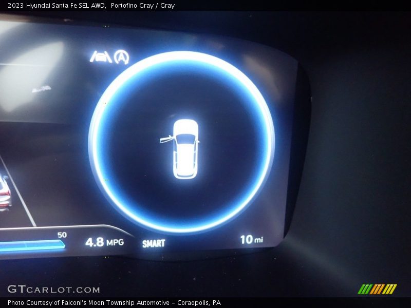 Portofino Gray / Gray 2023 Hyundai Santa Fe SEL AWD