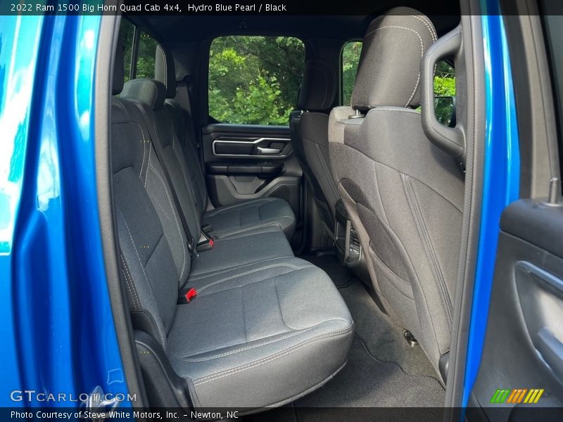 Rear Seat of 2022 1500 Big Horn Quad Cab 4x4