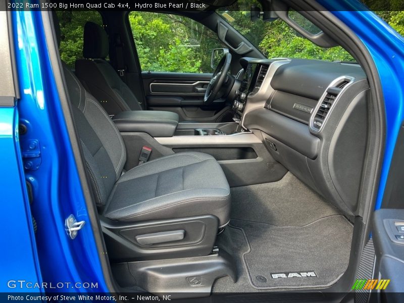 Front Seat of 2022 1500 Big Horn Quad Cab 4x4