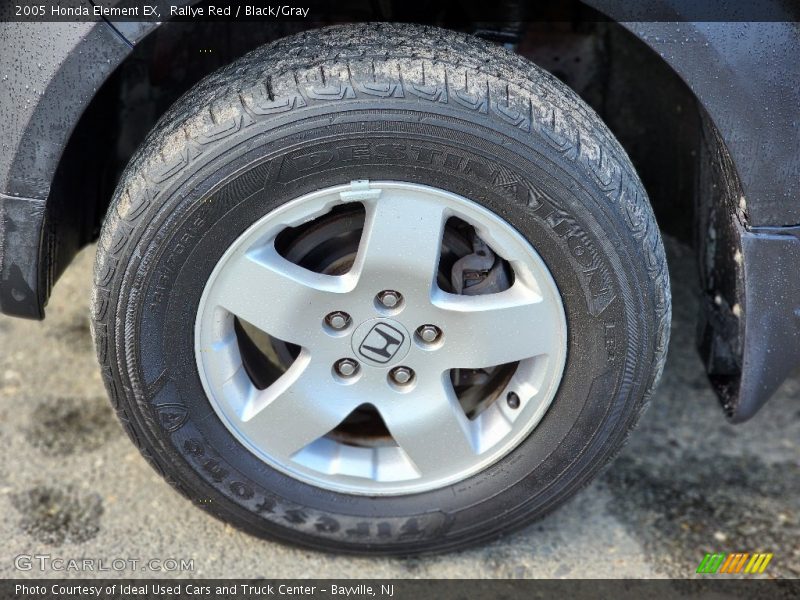 Rallye Red / Black/Gray 2005 Honda Element EX