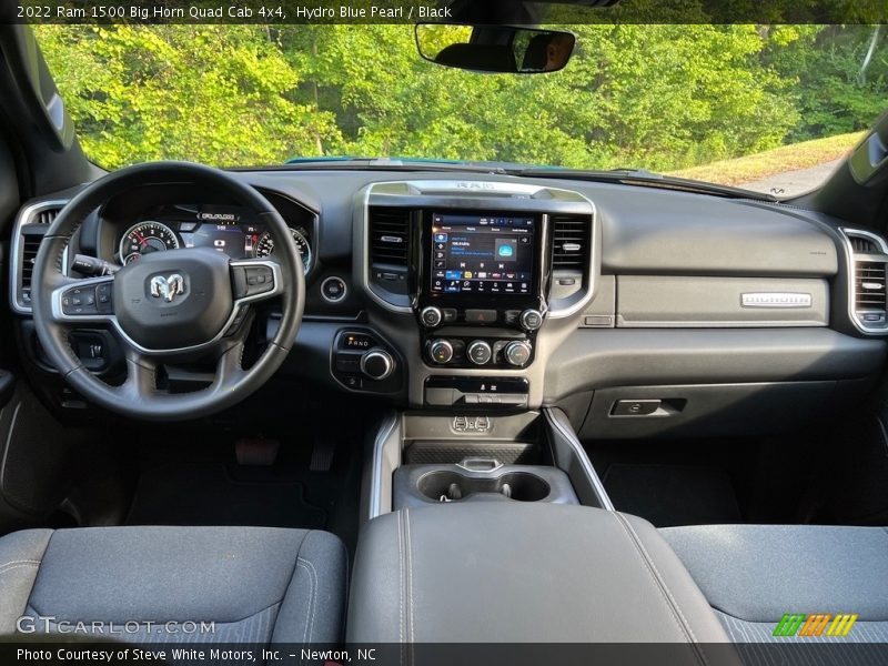 Dashboard of 2022 1500 Big Horn Quad Cab 4x4