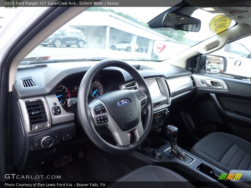 Oxford White / Ebony 2020 Ford Ranger XLT SuperCrew 4x4