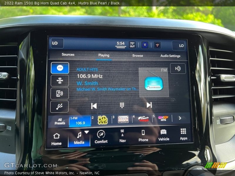 Controls of 2022 1500 Big Horn Quad Cab 4x4