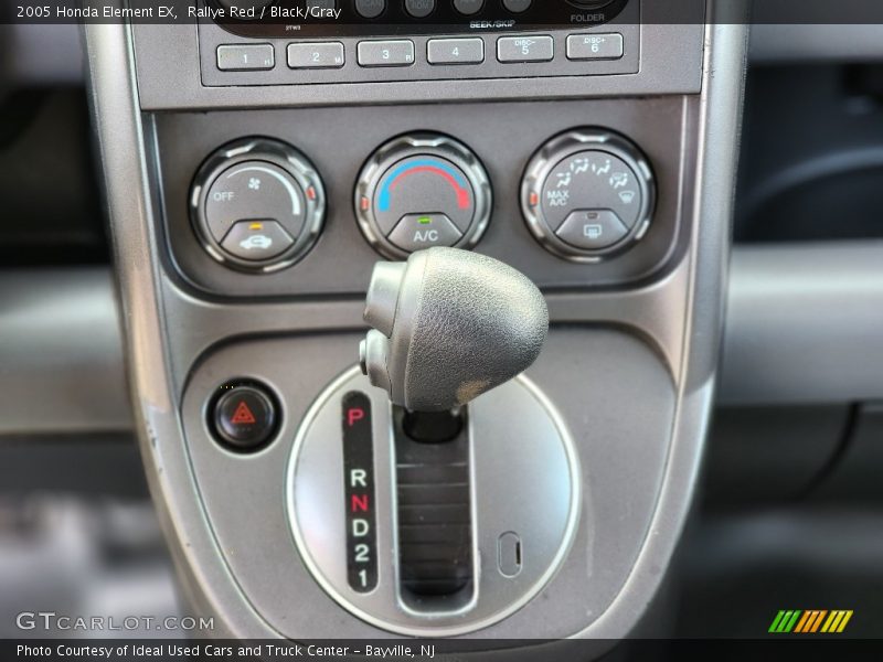Rallye Red / Black/Gray 2005 Honda Element EX