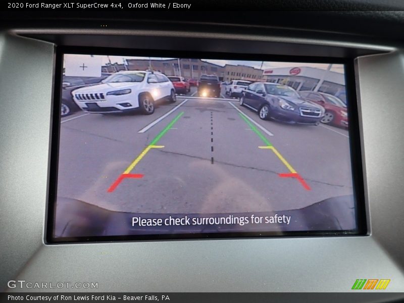 Oxford White / Ebony 2020 Ford Ranger XLT SuperCrew 4x4