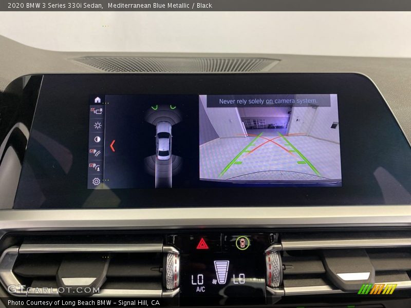 Mediterranean Blue Metallic / Black 2020 BMW 3 Series 330i Sedan