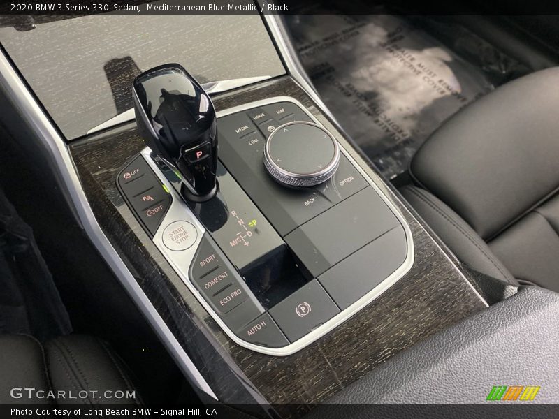 Mediterranean Blue Metallic / Black 2020 BMW 3 Series 330i Sedan
