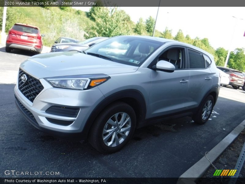 Stellar Silver / Gray 2020 Hyundai Tucson SE AWD