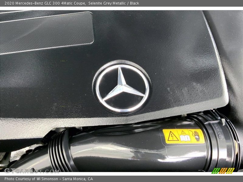 Selenite Grey Metallic / Black 2020 Mercedes-Benz GLC 300 4Matic Coupe