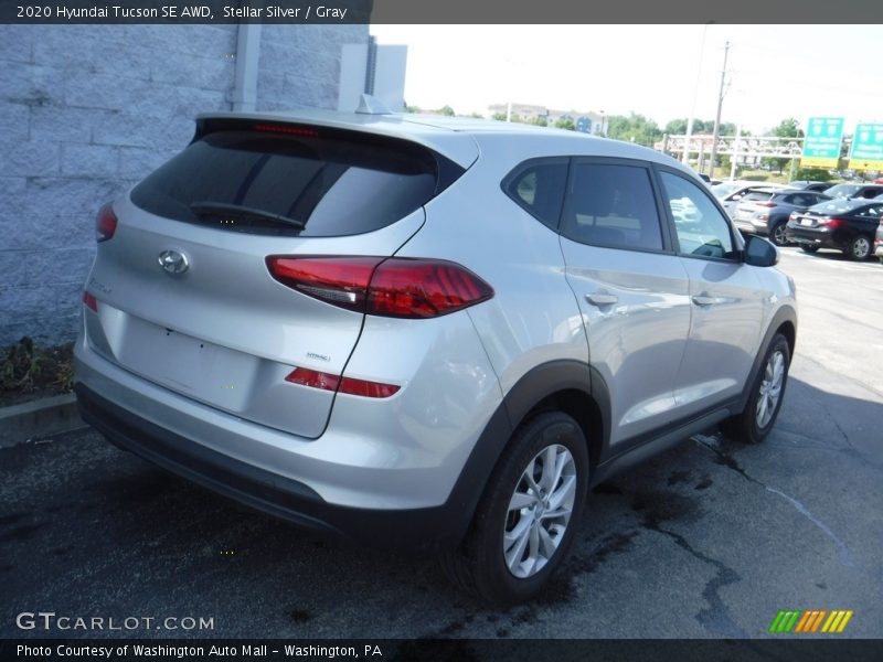 Stellar Silver / Gray 2020 Hyundai Tucson SE AWD