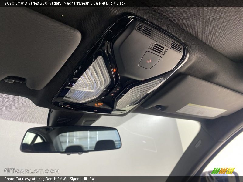 Mediterranean Blue Metallic / Black 2020 BMW 3 Series 330i Sedan