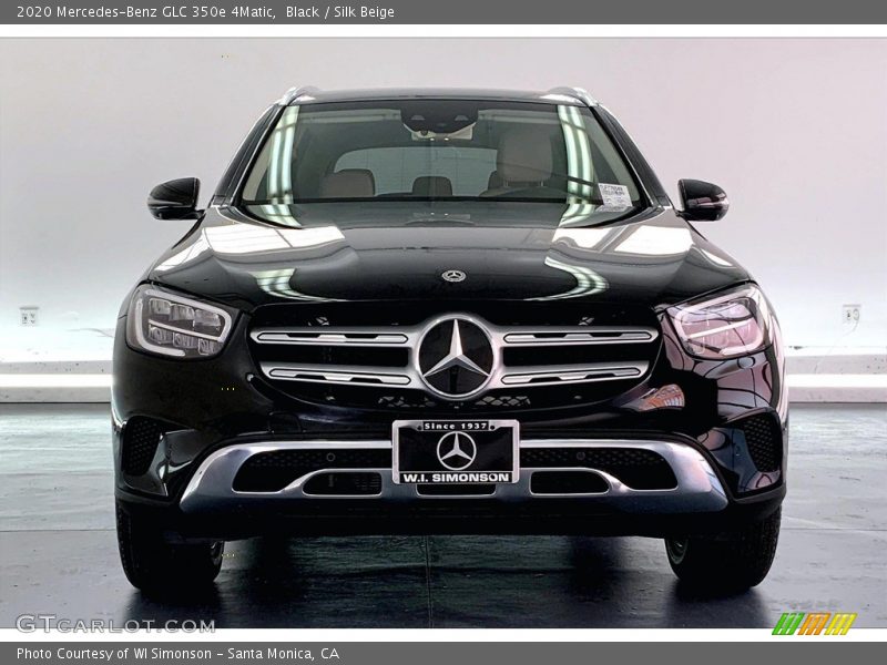 Black / Silk Beige 2020 Mercedes-Benz GLC 350e 4Matic