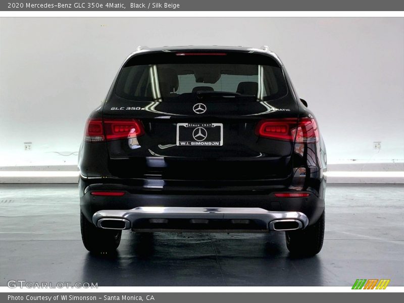 Black / Silk Beige 2020 Mercedes-Benz GLC 350e 4Matic