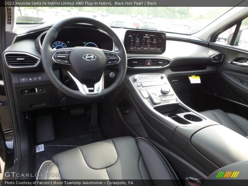  2023 Santa Fe Hybrid Limited AWD Plug-In Hybrid Black Interior