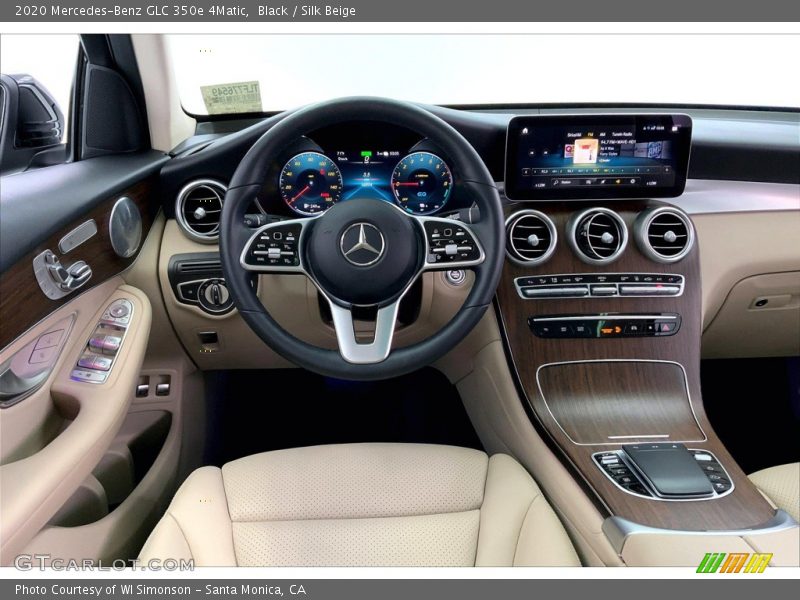 Dashboard of 2020 GLC 350e 4Matic