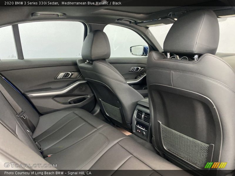 Mediterranean Blue Metallic / Black 2020 BMW 3 Series 330i Sedan
