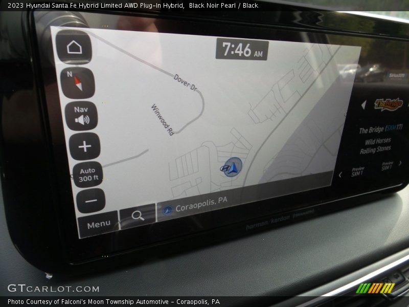 Navigation of 2023 Santa Fe Hybrid Limited AWD Plug-In Hybrid