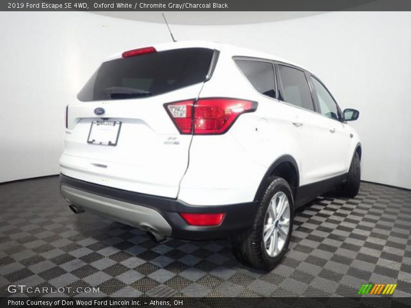 Oxford White / Chromite Gray/Charcoal Black 2019 Ford Escape SE 4WD