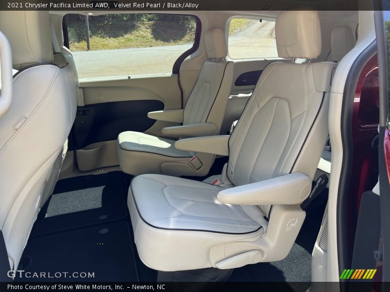 Velvet Red Pearl / Black/Alloy 2021 Chrysler Pacifica Limited AWD