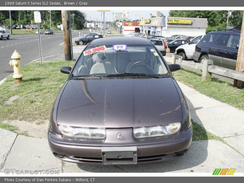 Brown / Gray 1999 Saturn S Series SL2 Sedan