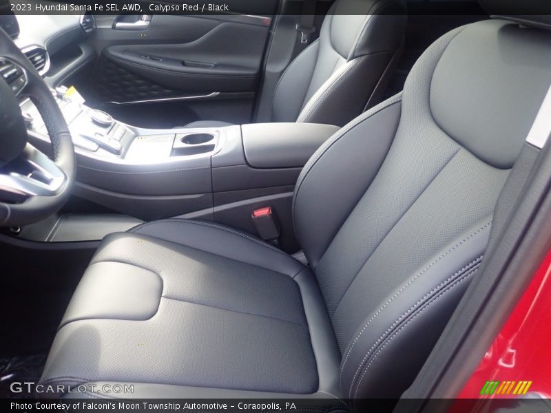 Calypso Red / Black 2023 Hyundai Santa Fe SEL AWD