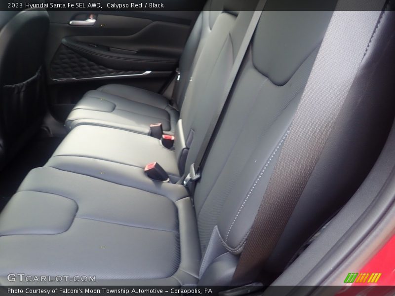 Calypso Red / Black 2023 Hyundai Santa Fe SEL AWD