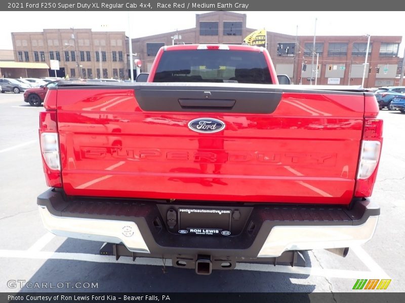 Race Red / Medium Earth Gray 2021 Ford F250 Super Duty XL Regular Cab 4x4