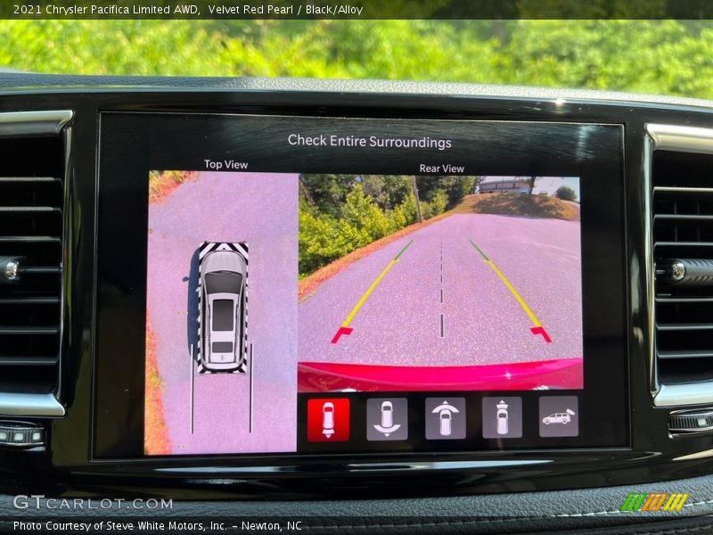 Velvet Red Pearl / Black/Alloy 2021 Chrysler Pacifica Limited AWD