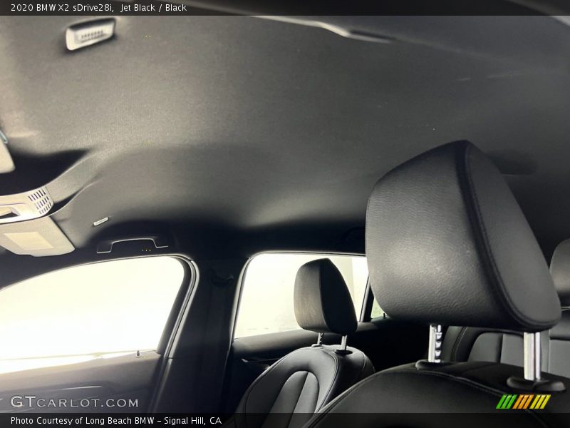 Jet Black / Black 2020 BMW X2 sDrive28i