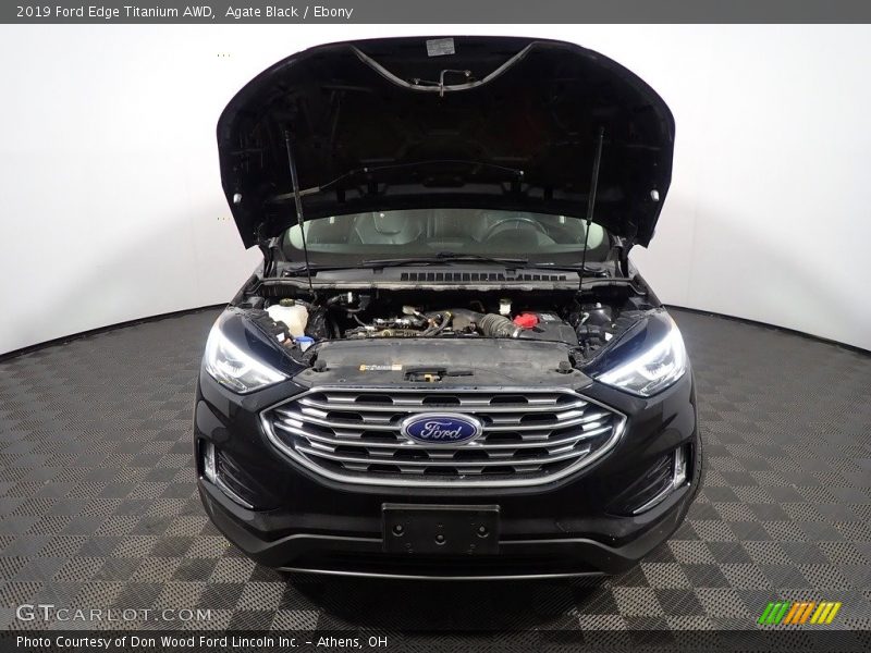 Agate Black / Ebony 2019 Ford Edge Titanium AWD