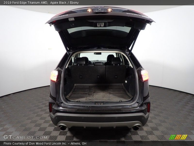 Agate Black / Ebony 2019 Ford Edge Titanium AWD
