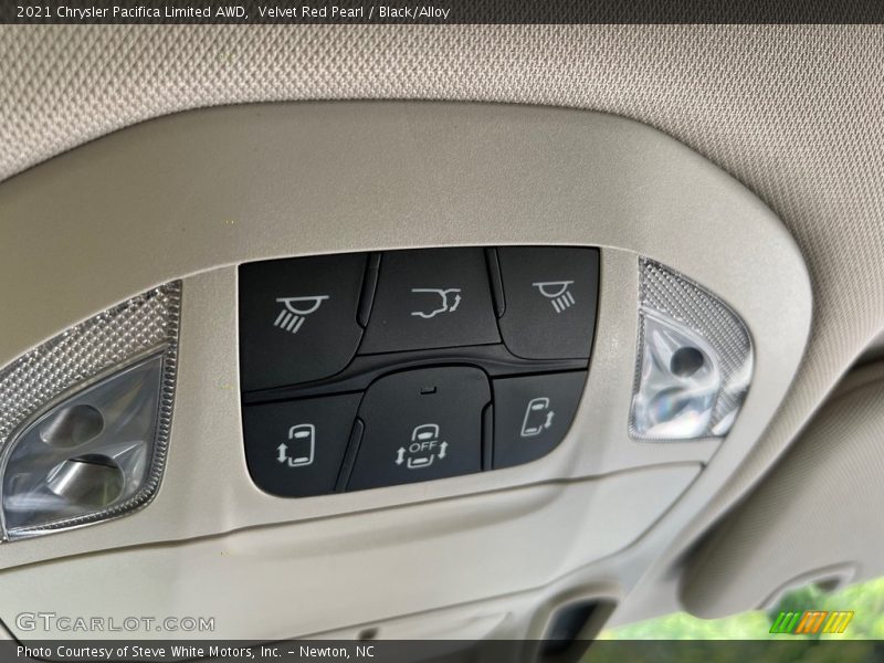 Velvet Red Pearl / Black/Alloy 2021 Chrysler Pacifica Limited AWD