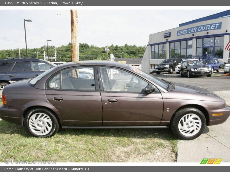 Brown / Gray 1999 Saturn S Series SL2 Sedan