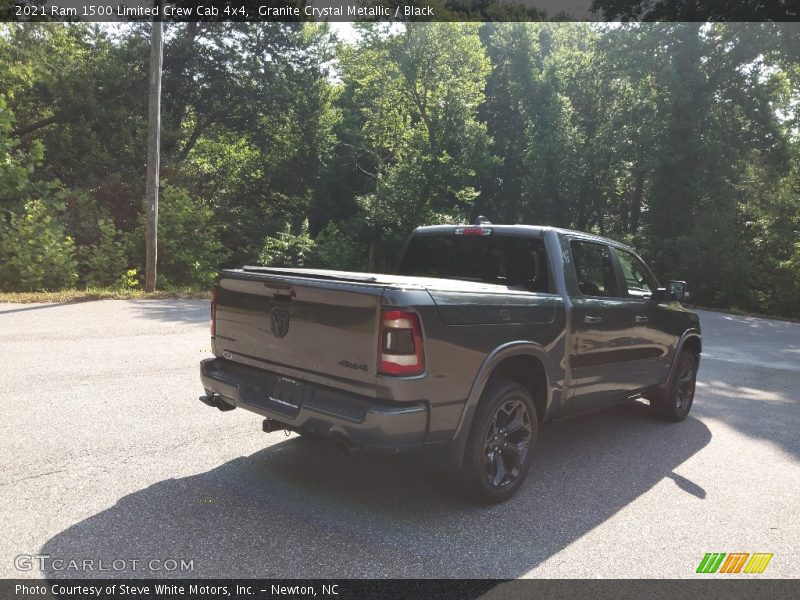 Granite Crystal Metallic / Black 2021 Ram 1500 Limited Crew Cab 4x4