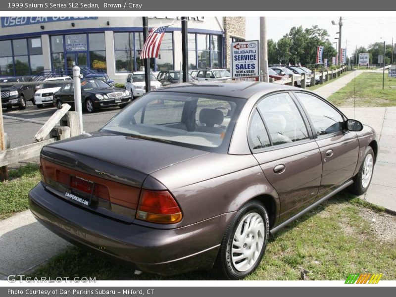 Brown / Gray 1999 Saturn S Series SL2 Sedan