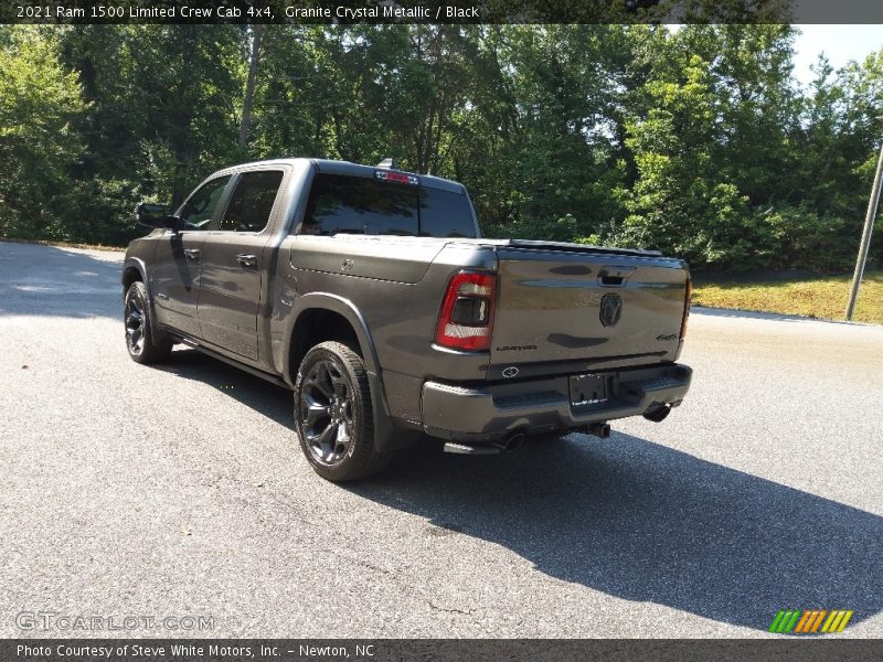 Granite Crystal Metallic / Black 2021 Ram 1500 Limited Crew Cab 4x4