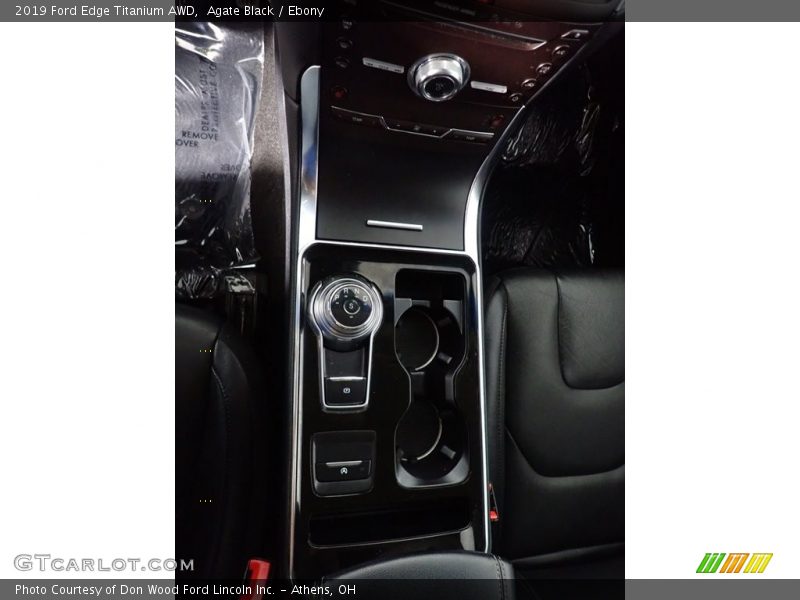 Agate Black / Ebony 2019 Ford Edge Titanium AWD