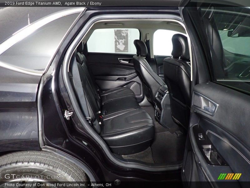 Agate Black / Ebony 2019 Ford Edge Titanium AWD