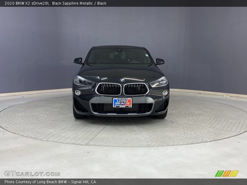 Black Sapphire Metallic / Black 2020 BMW X2 sDrive28i