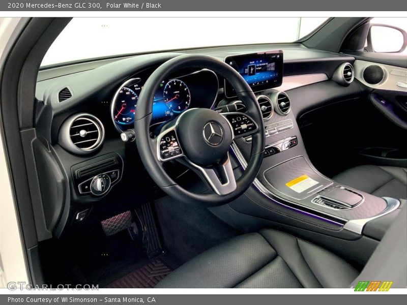 Polar White / Black 2020 Mercedes-Benz GLC 300