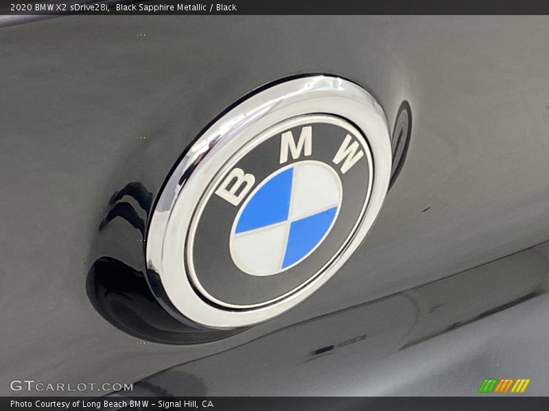 Black Sapphire Metallic / Black 2020 BMW X2 sDrive28i