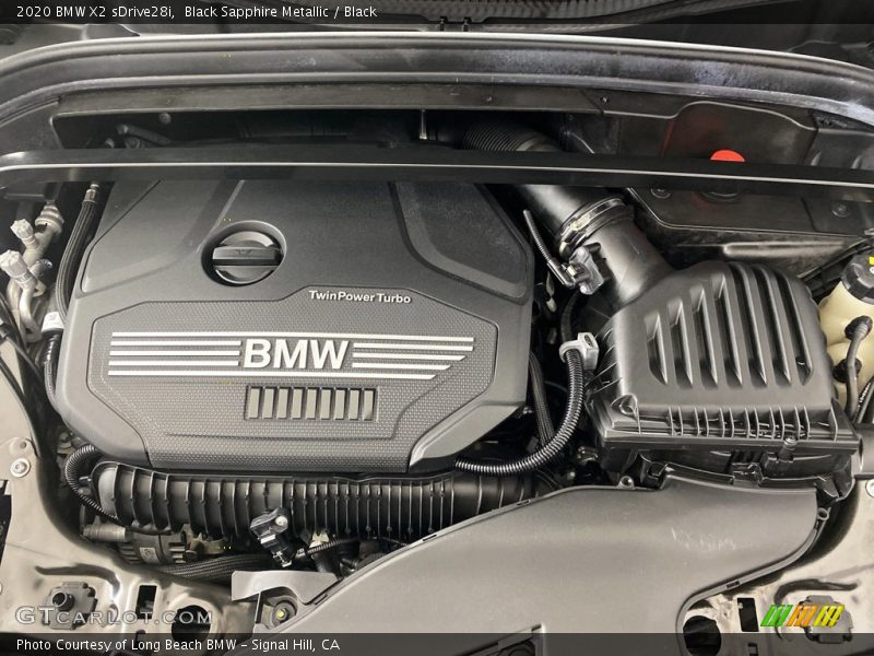 Black Sapphire Metallic / Black 2020 BMW X2 sDrive28i
