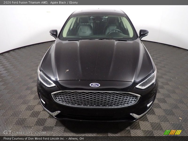 Agate Black / Ebony 2020 Ford Fusion Titanium AWD