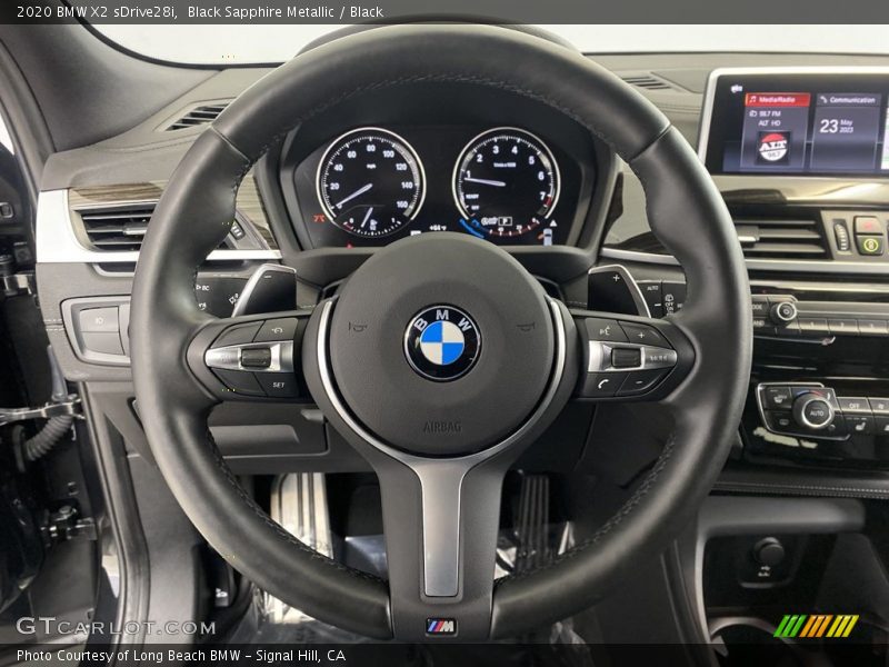Black Sapphire Metallic / Black 2020 BMW X2 sDrive28i
