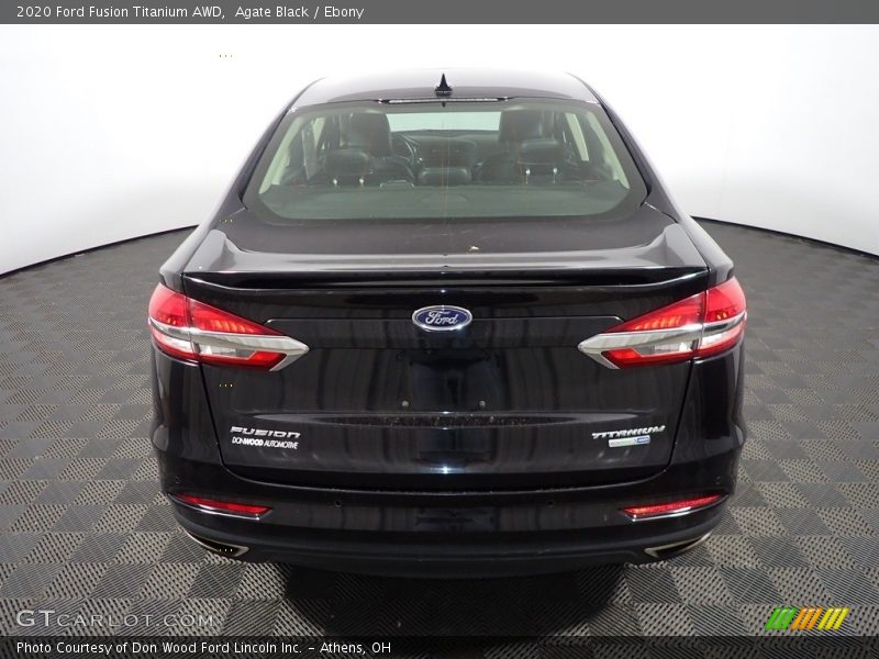 Agate Black / Ebony 2020 Ford Fusion Titanium AWD