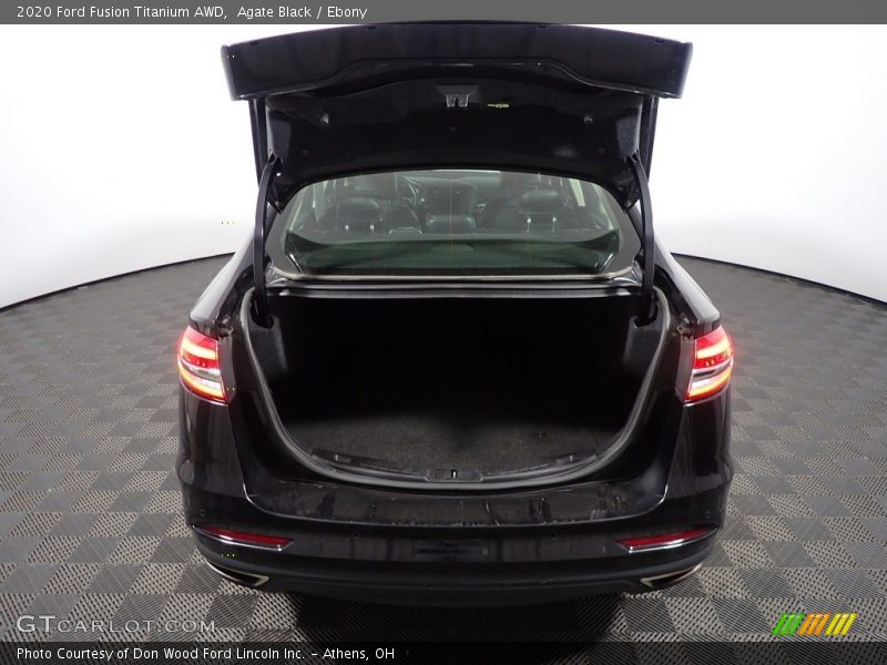 Agate Black / Ebony 2020 Ford Fusion Titanium AWD
