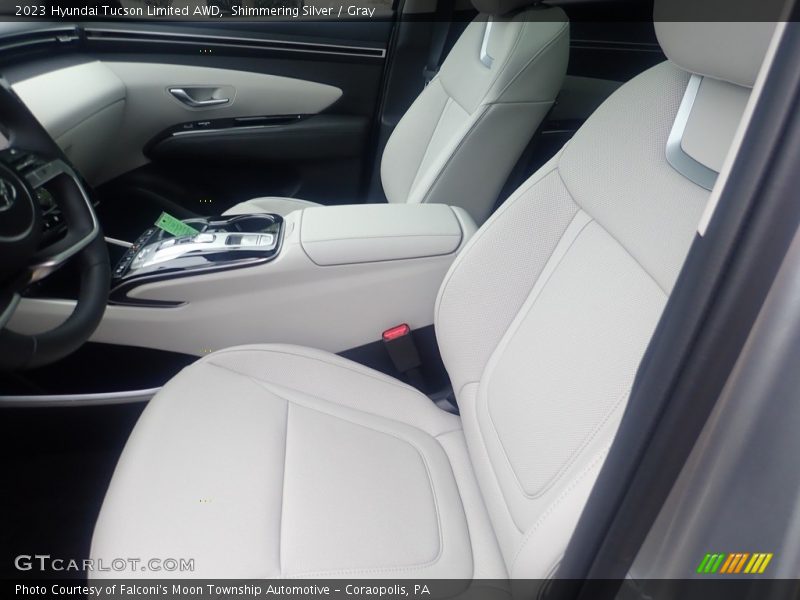 Front Seat of 2023 Tucson Limited AWD