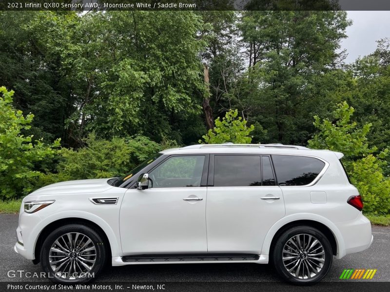  2021 QX80 Sensory AWD Moonstone White