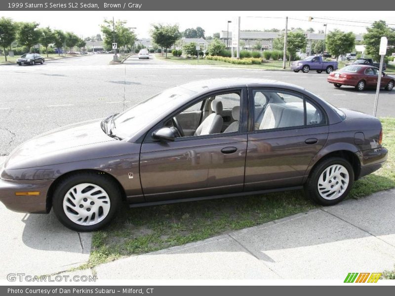 Brown / Gray 1999 Saturn S Series SL2 Sedan