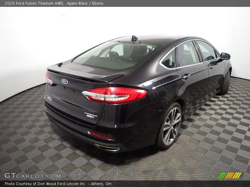 Agate Black / Ebony 2020 Ford Fusion Titanium AWD